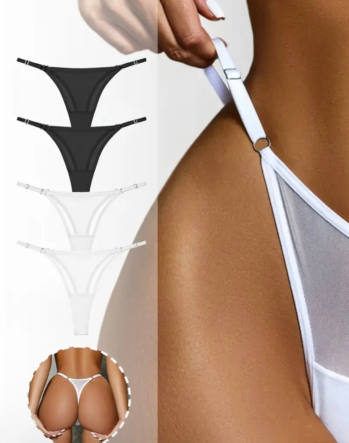 Set Sensation 4 pezzi brasiliana: sensualità allo stato puro